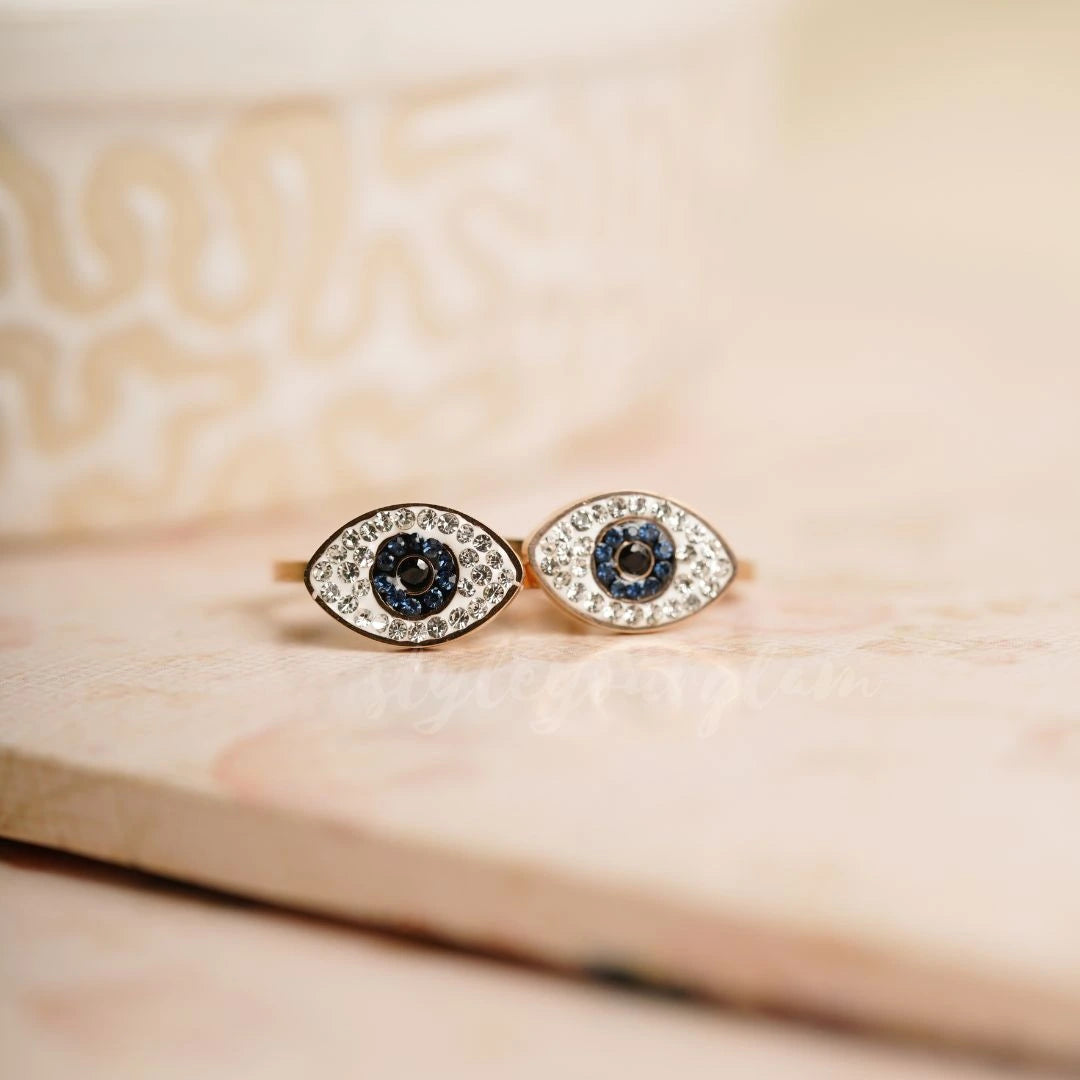 AD Evil Eye Ring