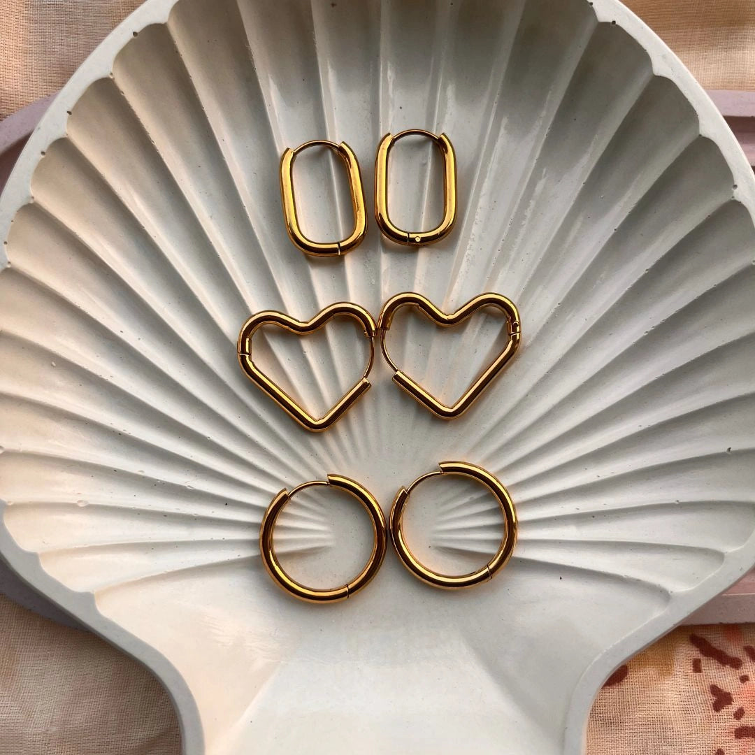 Geometric Hoops Combo