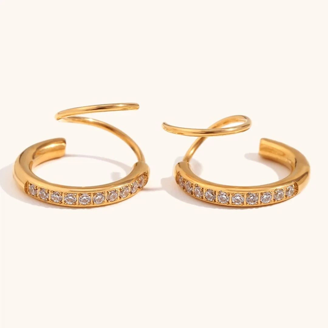 Spiral Cuff Earirng