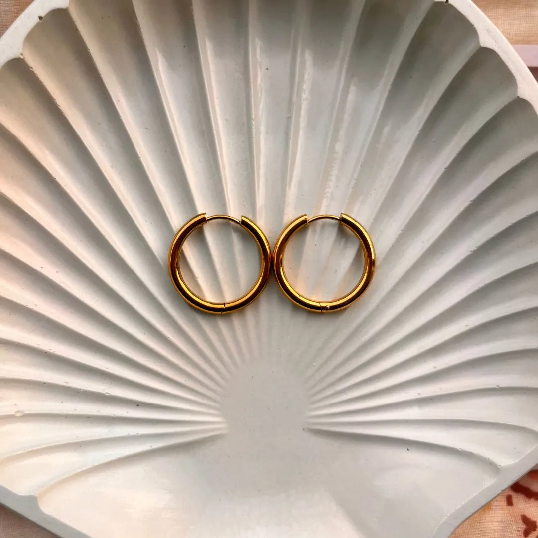 Geometric Round Hoops