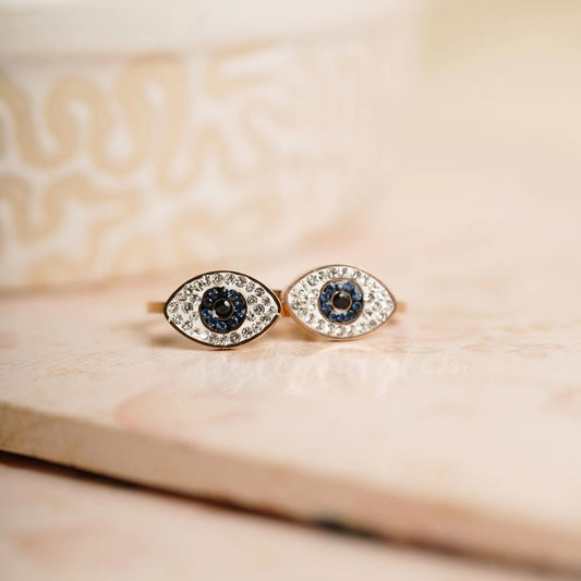 AD Evil Eye Ring