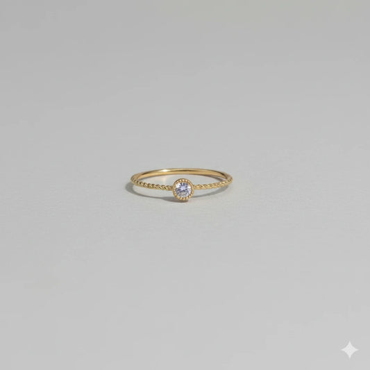 Minimal Diamond ring