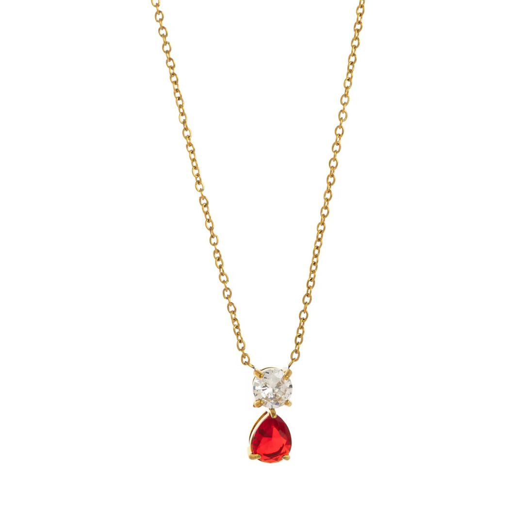 Orlina Red Necklace