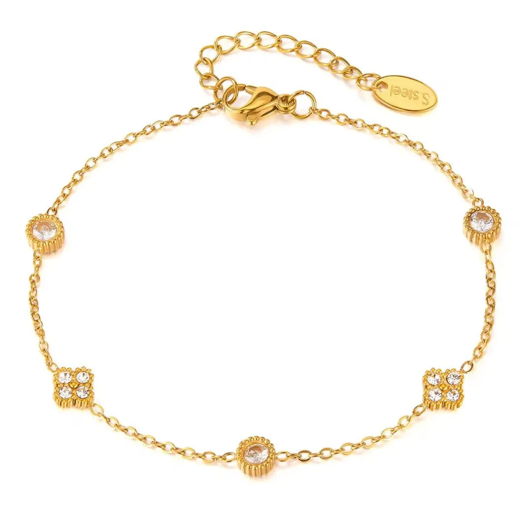 Dainty Clover Bracelet