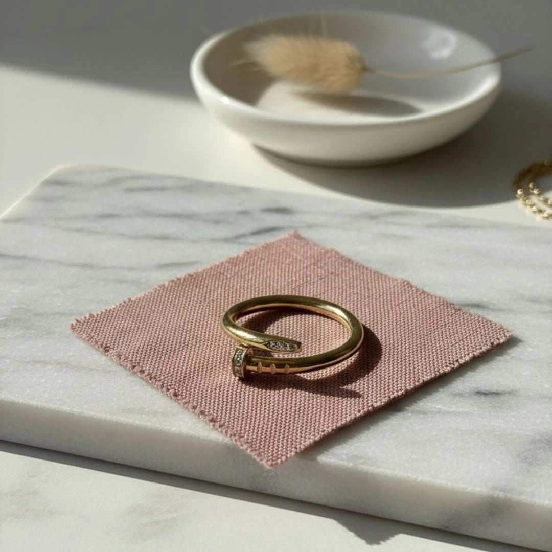 Diamond Nail shape Ring