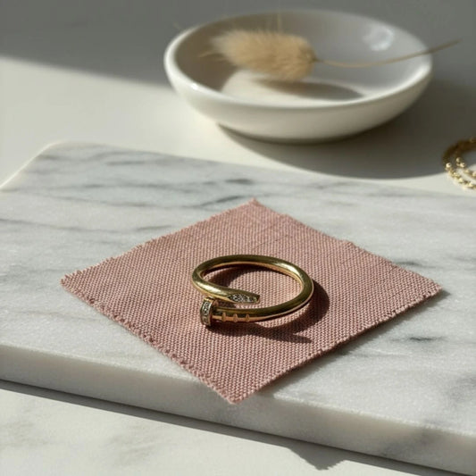 Diamond Nail shape Ring